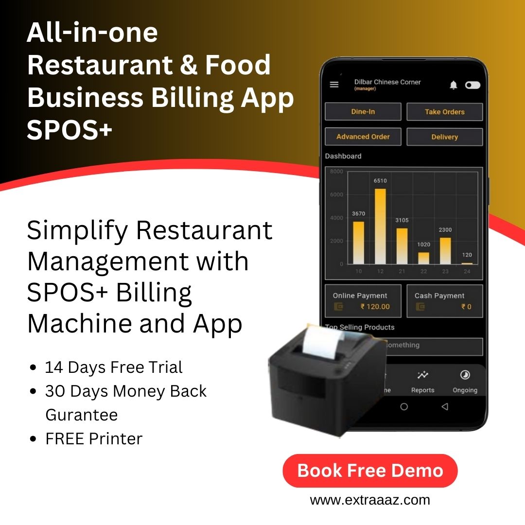 Extraaaz Restaurant POS System